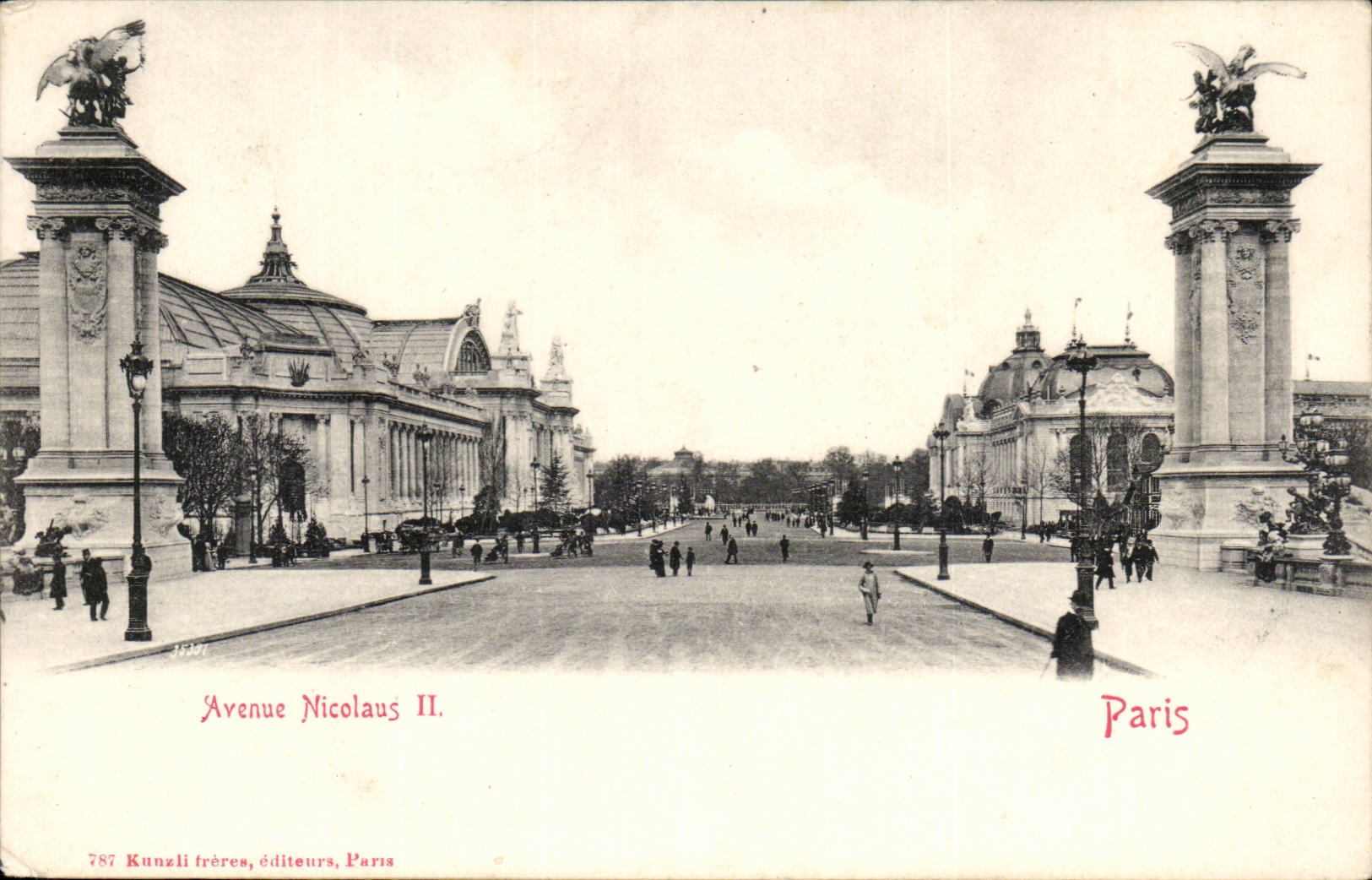 Paris 8 - Avenue Nicolas II - CPA 