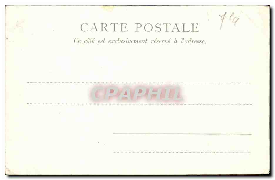Paris 8 - Avenue Nicolas II - CPA  — Rückseite