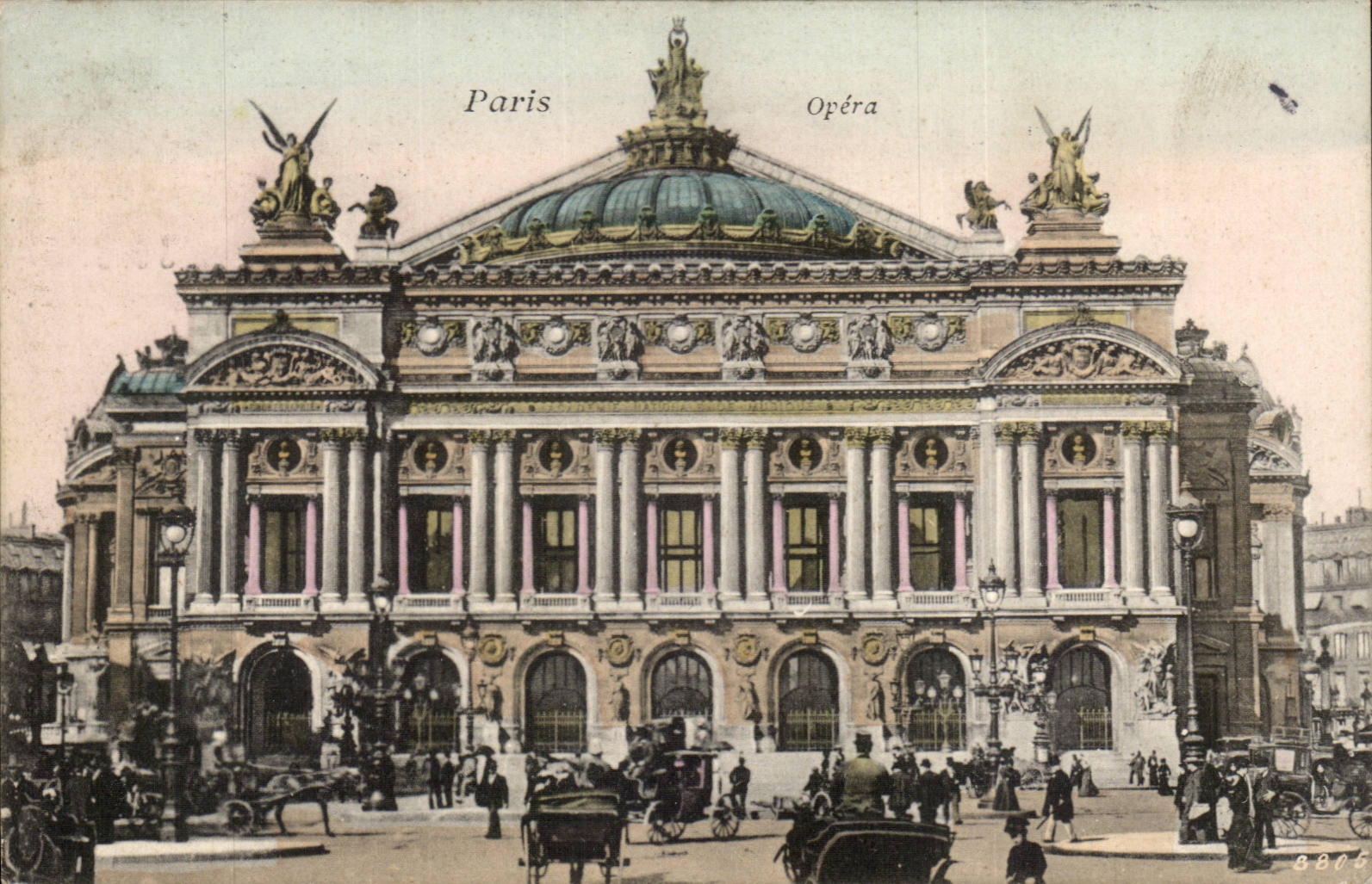 Paris 9 - L'Opera - CPA 