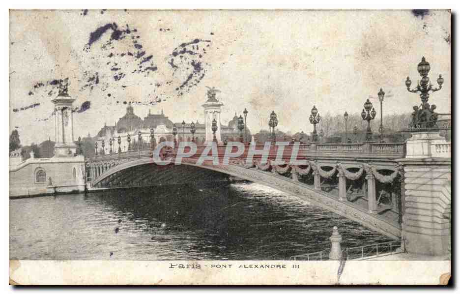 Paris 7 - Pont Alexandre III - CPA 