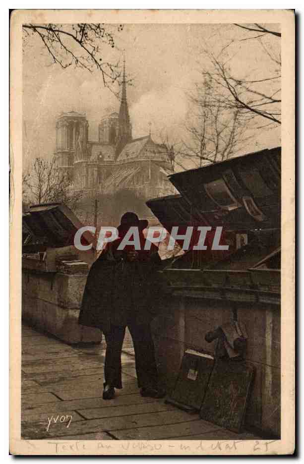 Paris 1 Le Type Parfait du Bouquiniste - CPA 