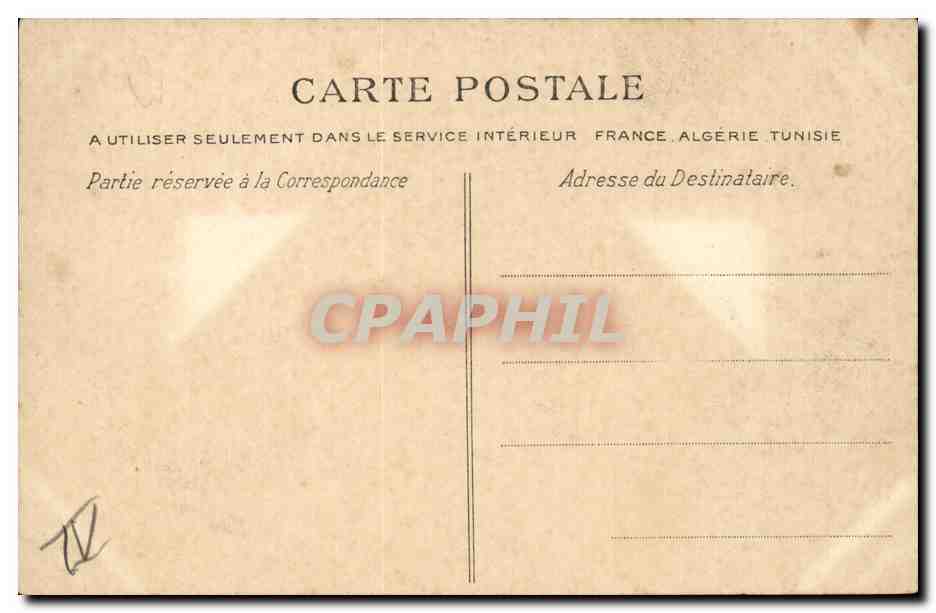 PARIS — Hôtel de Ville — Héliotypie E. Le Delay, Paris, Série N°1 — Reverso