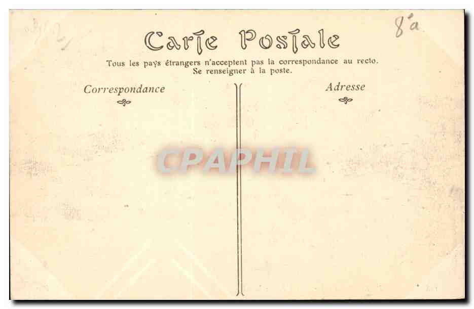 Paris 1 - Le Jardin du Palais Royal - CPA  — Rückseite