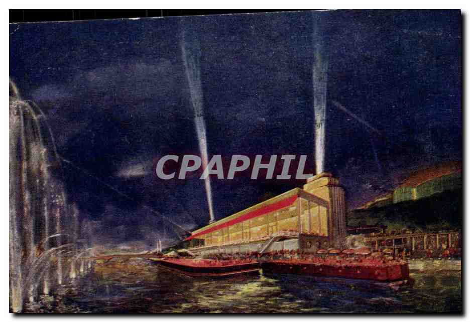 Paris 1 - Exposition Internationale de Paris 1937 - Quai de la Conference - Cour Albert I - CPA 