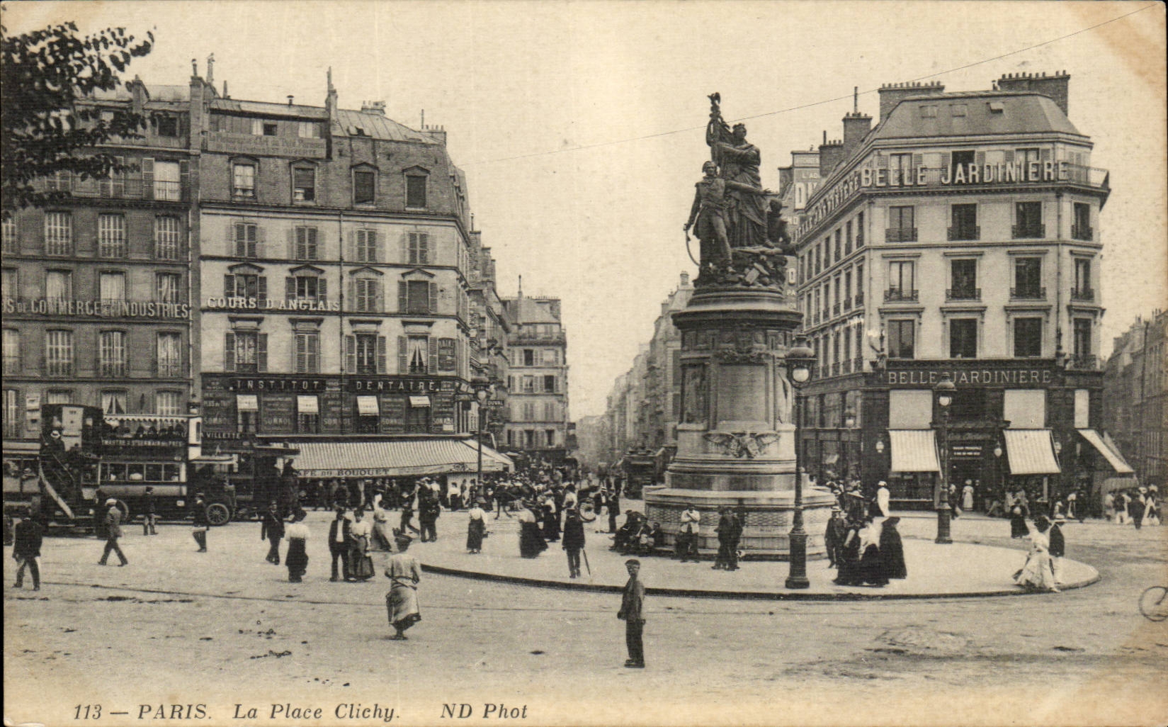 Paris 17 - La Place Clichy - CPA 