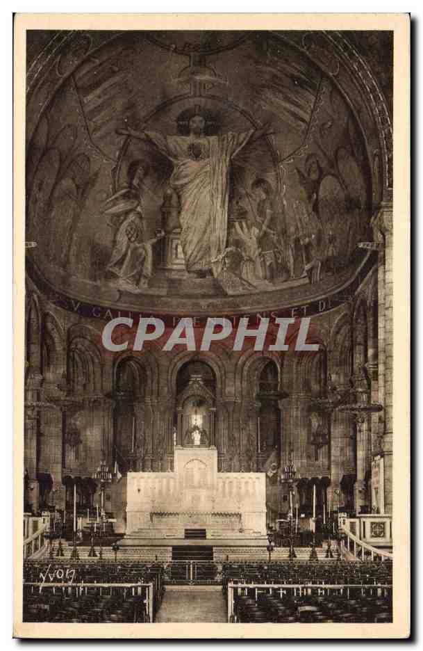 Paris 18 - Sacre Coeur - Interieur - Le Choeur CPA 