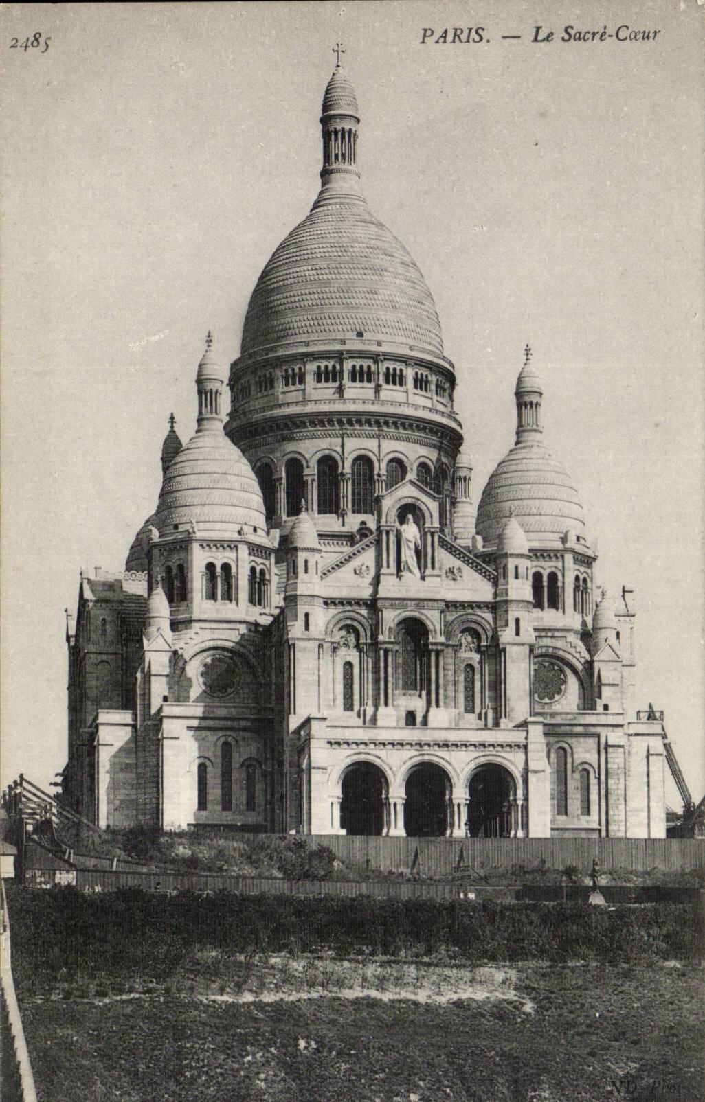 Paris 18 - Montmartre - Basilique Sacre Coeur CPA 