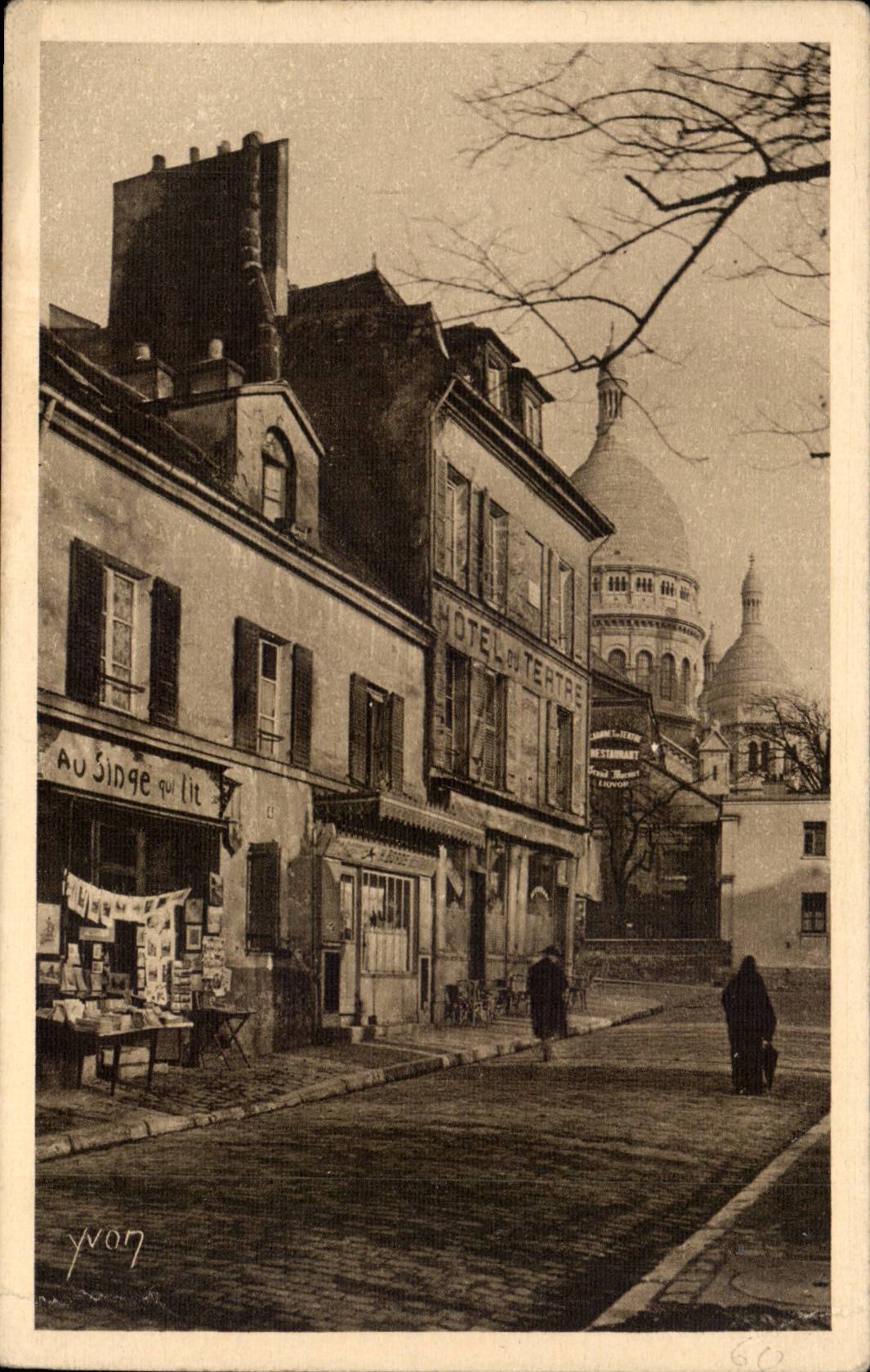 Paris 18 - La Place du Tertre - CPA 