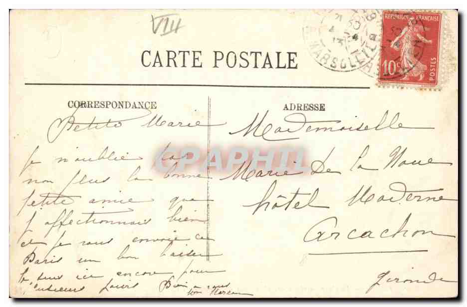 Paris — La Gare Saint-Lazare et la Cour de Rome — LL. n° 9779 — Reverso
