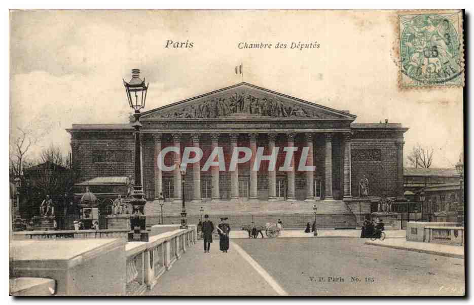Paris - 1 - Chambre des Deputes CPA 