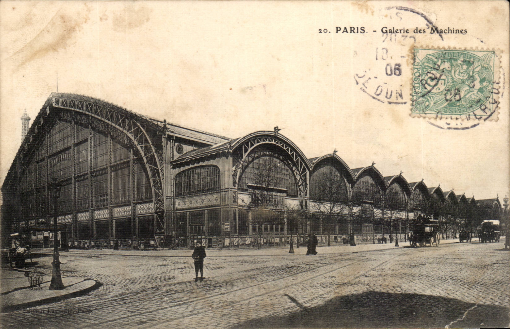 Paris - 7 - Galerie des Machines CPA 