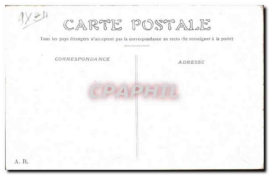 Paris CPA Boulevard des CApucines (animee) — Rückseite