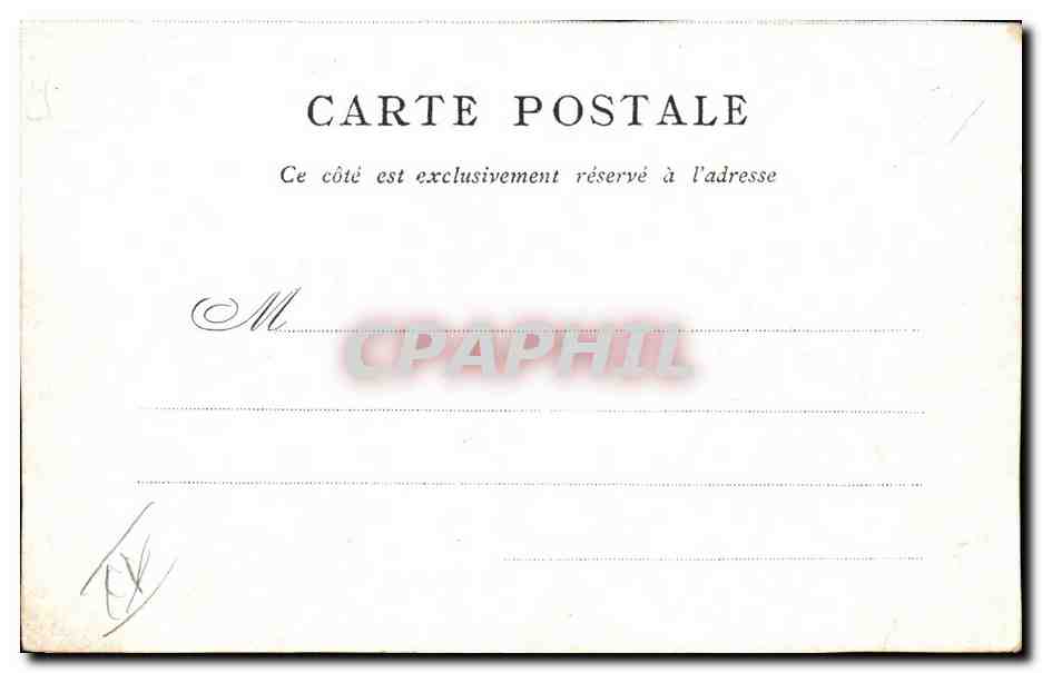 Paris - 9 - L'Opera - Edite par le Bon Marche - CPA  — Rückseite