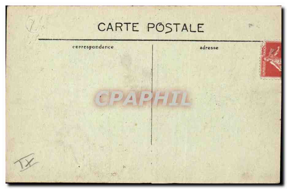 Paris - 9 - L'Opera - CPA  — Rückseite
