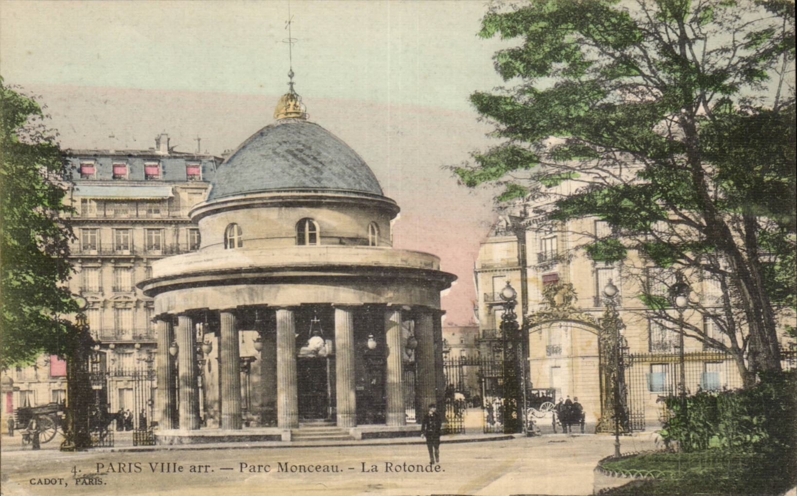 Paris - 8 Parc Monceau - La Rotonde CPA 