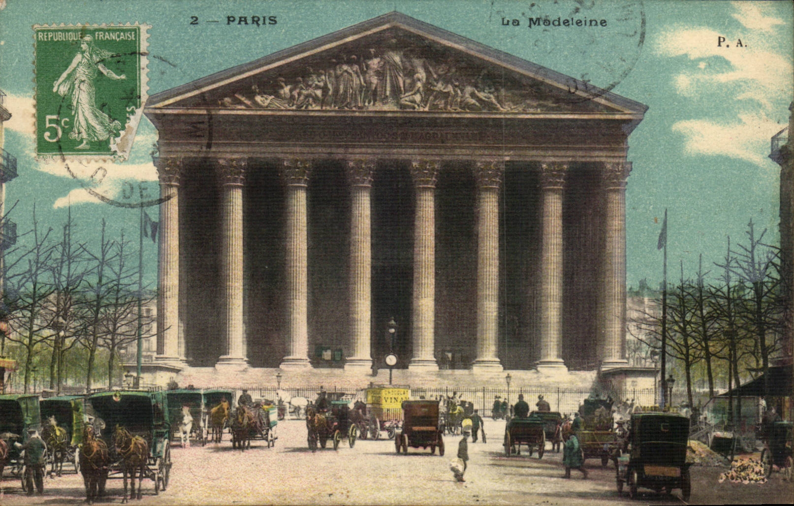 Paris - 8 La Madeleine CPA 