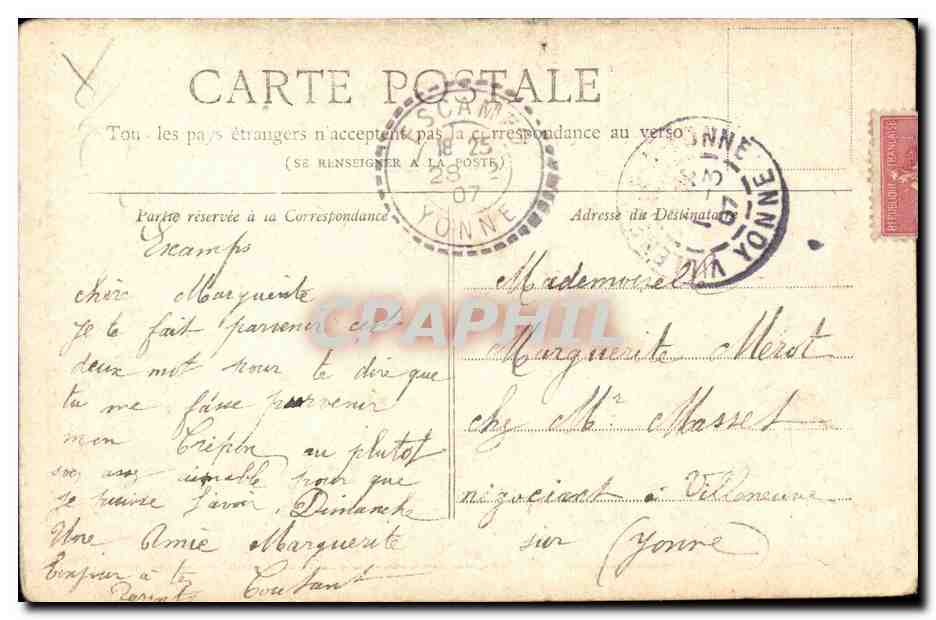 Paris 10 - Place de la Republique - Collection Petit Journal - CPA  — Verso