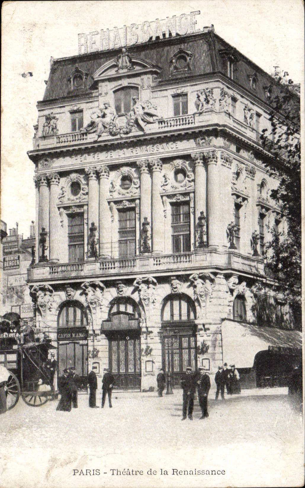 Paris 10 Theatre de la Renaissance- CPA 