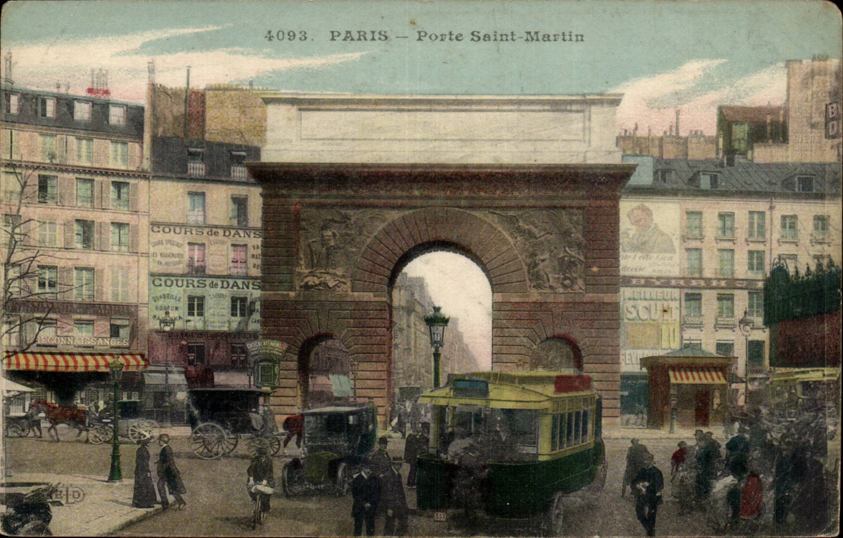 Paris 10 Porte Saint Martin - CPA 