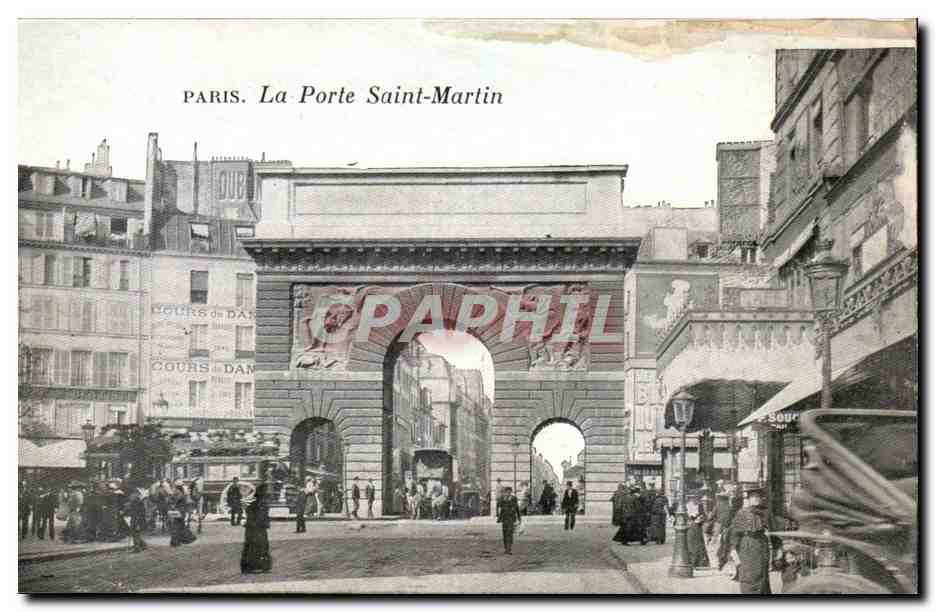 Paris 10 Porte Saint Martin - CPA 