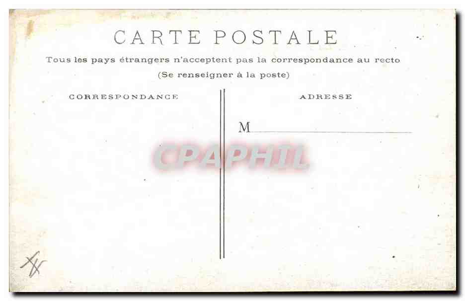 Paris 10 Porte Saint Martin - CPA  — Rückseite