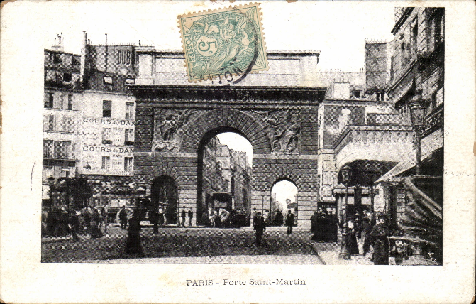Paris 10 Porte Saint Martin - CPA 