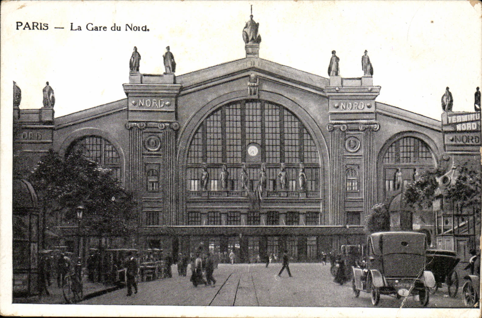 Paris 12 - La Gare Du Nord - CPA 