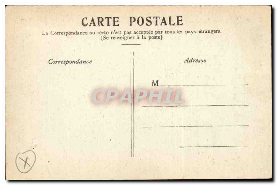 Paris 12 - La Gare Du Nord - CPA  — Rückseite