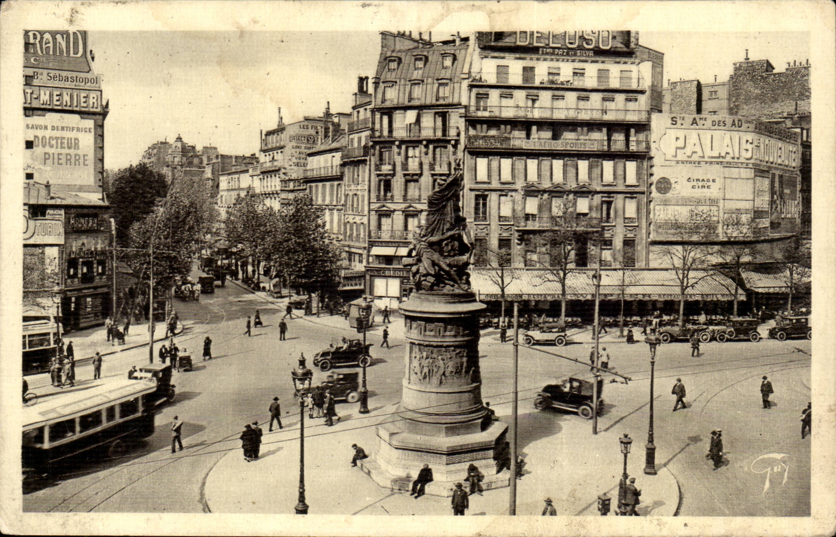 Paris - 8 - Place Clichy CPA 