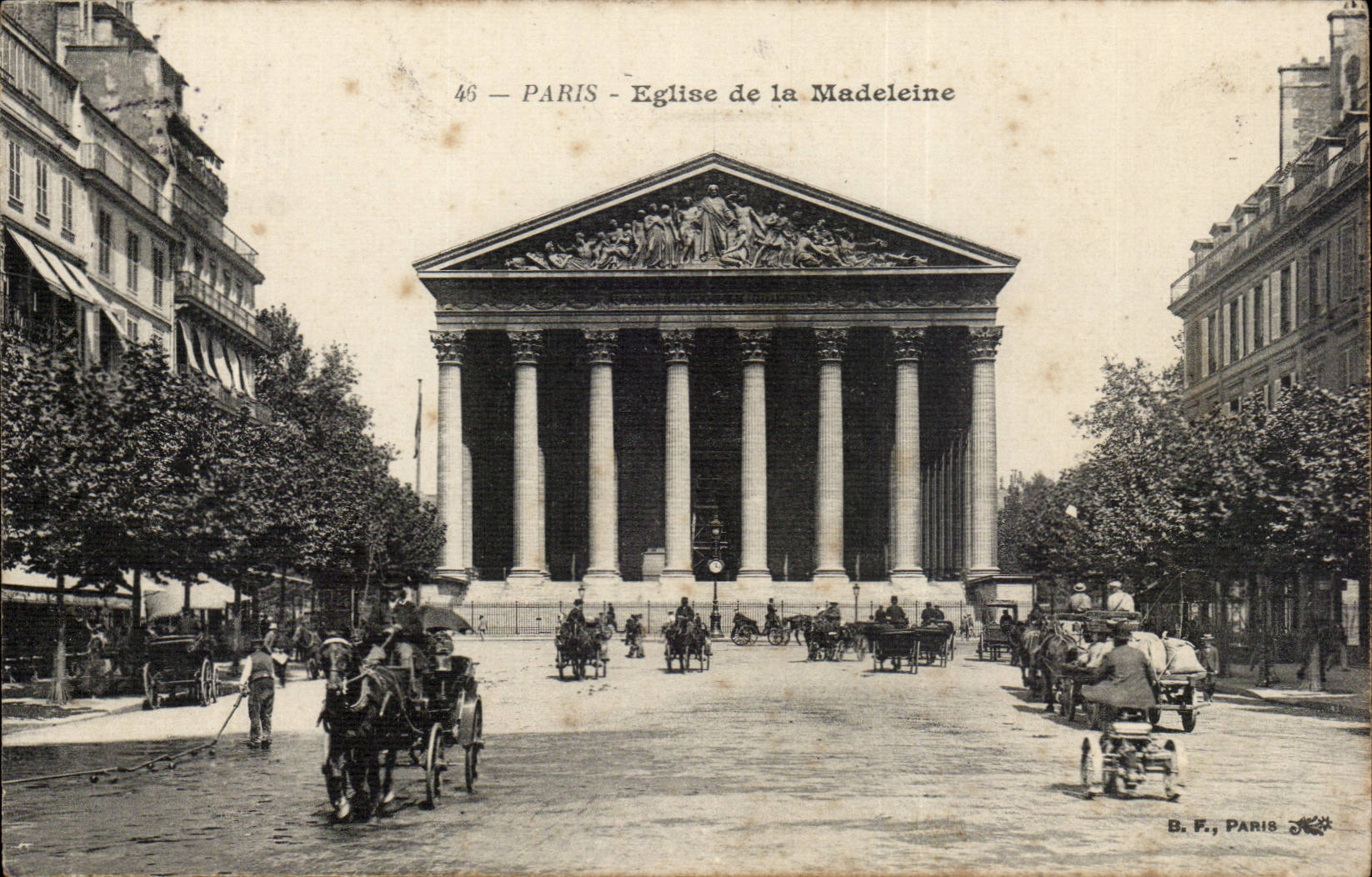 Paris - 8 - Eglise de la Madeleine CPA 