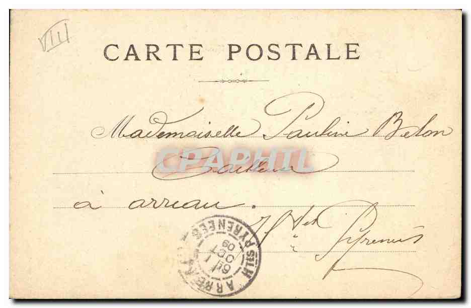 Paris 1 - La Fontaine de Jean Gonjon - CPA  — Verso
