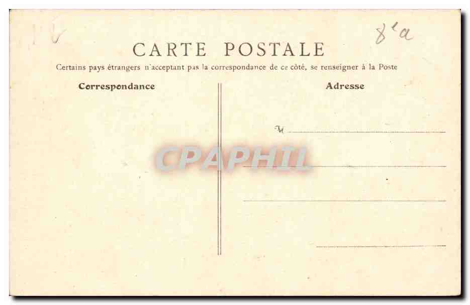 Paris 8 - Boulevard de la Madeleine - CPA  — Verso