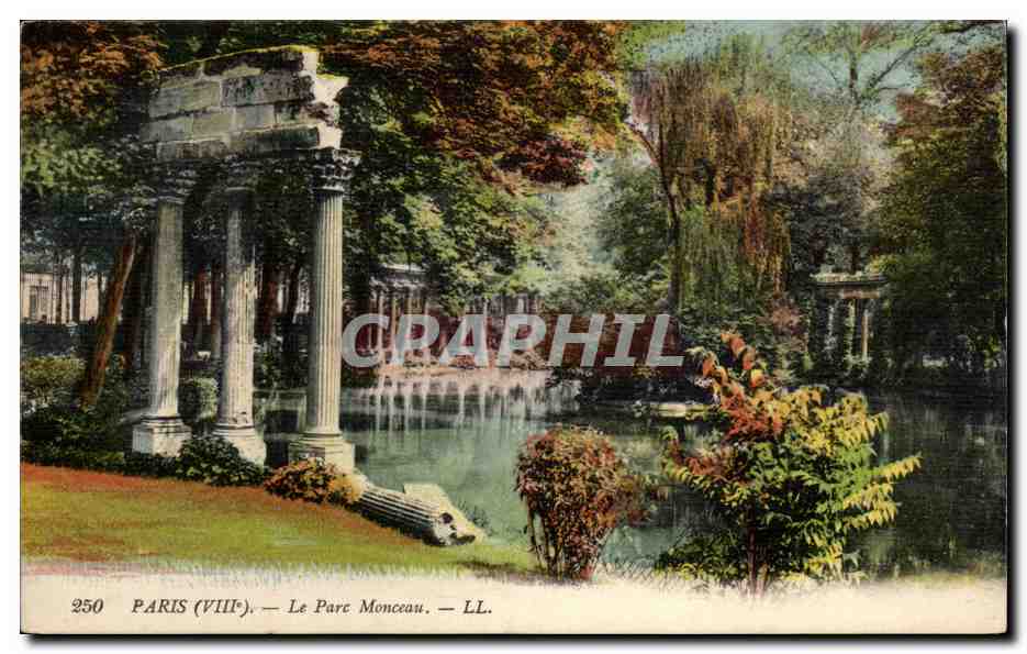 Paris 8 - Le Parc Monceau - CPA 