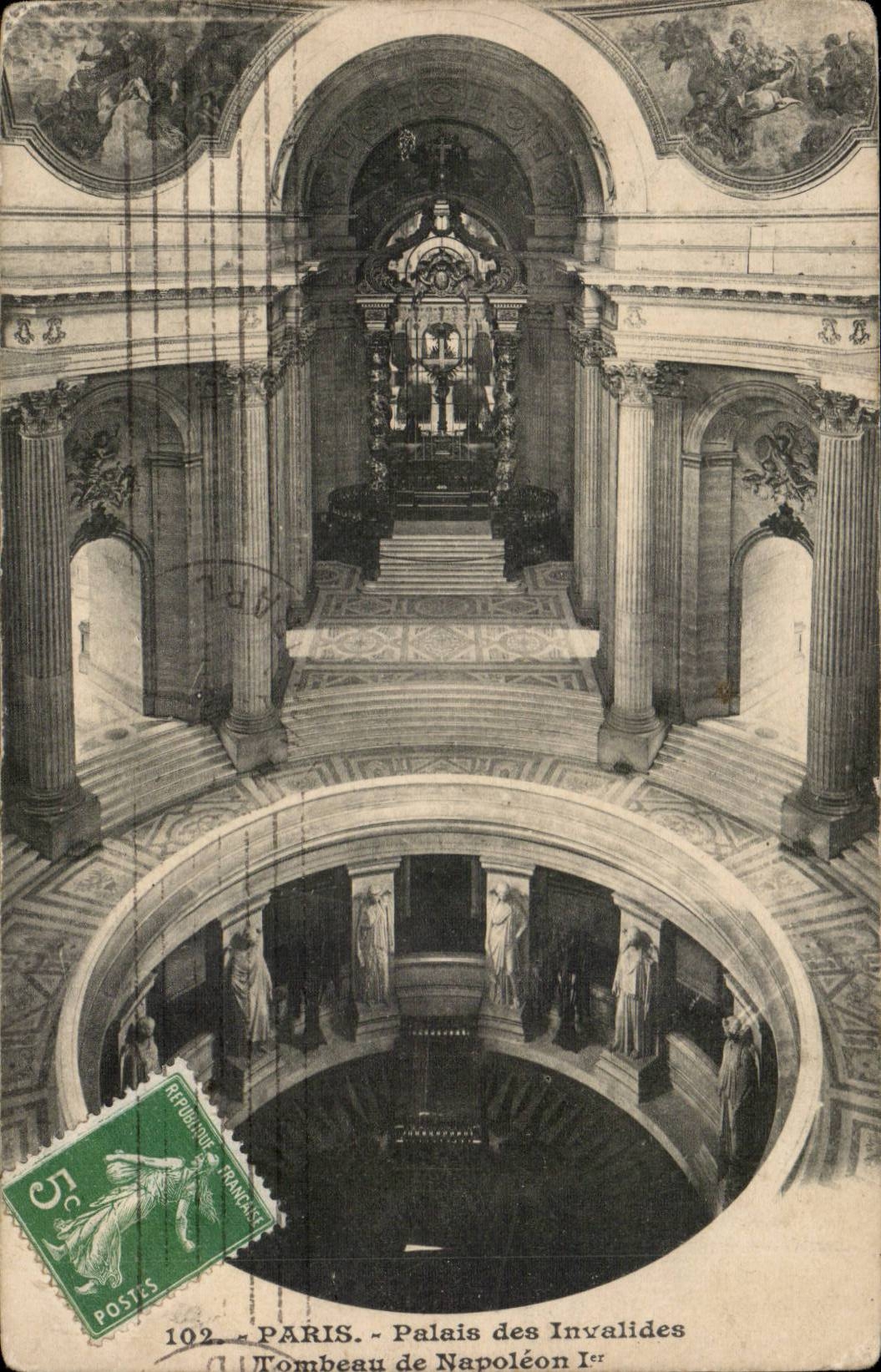 Paris 7 Le Tombeau de Napoleon Ier aux Invalides - CPA 