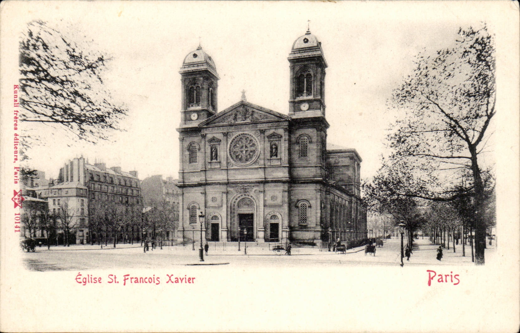 Paris 7 - Eglise St Francois Xavier - CPA 