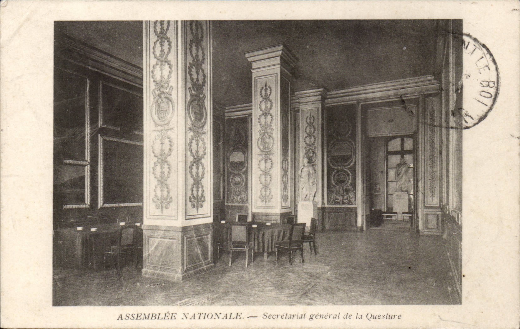 Paris 1 - Assemblee Nationale - Secretarial Generale de la Questure - CPA 