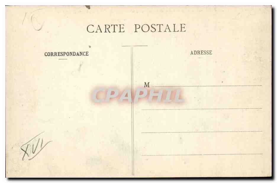 Paris 16 - Avenue du Bois de Boulogne vue prise du haut de l'Arc de Triomphe - CPA  — Rückseite