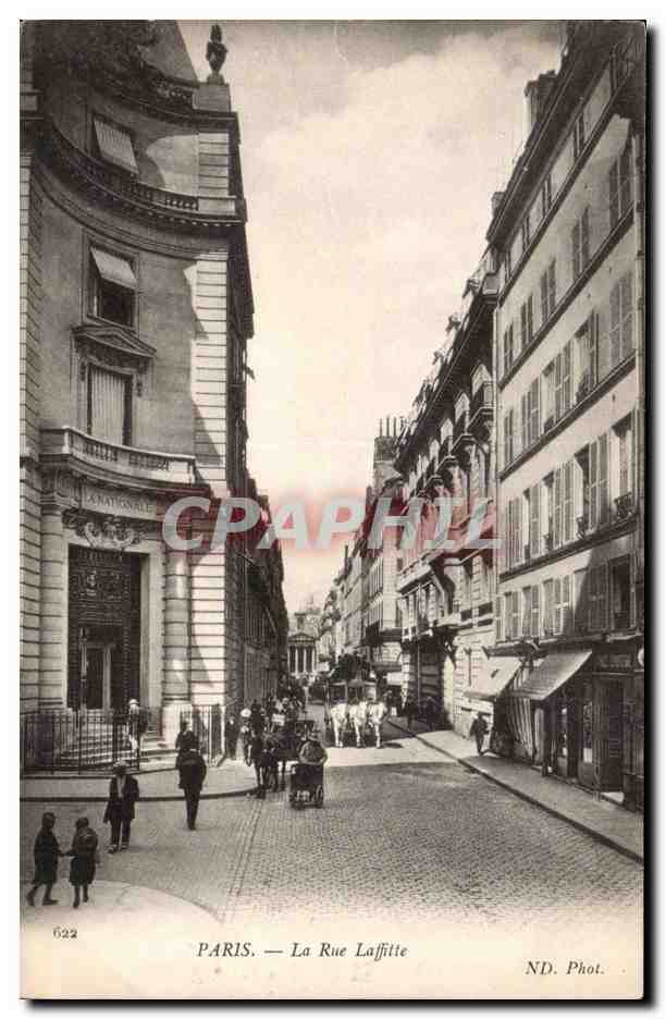 PARIS — La Rue Laffitte — ND. Phot.