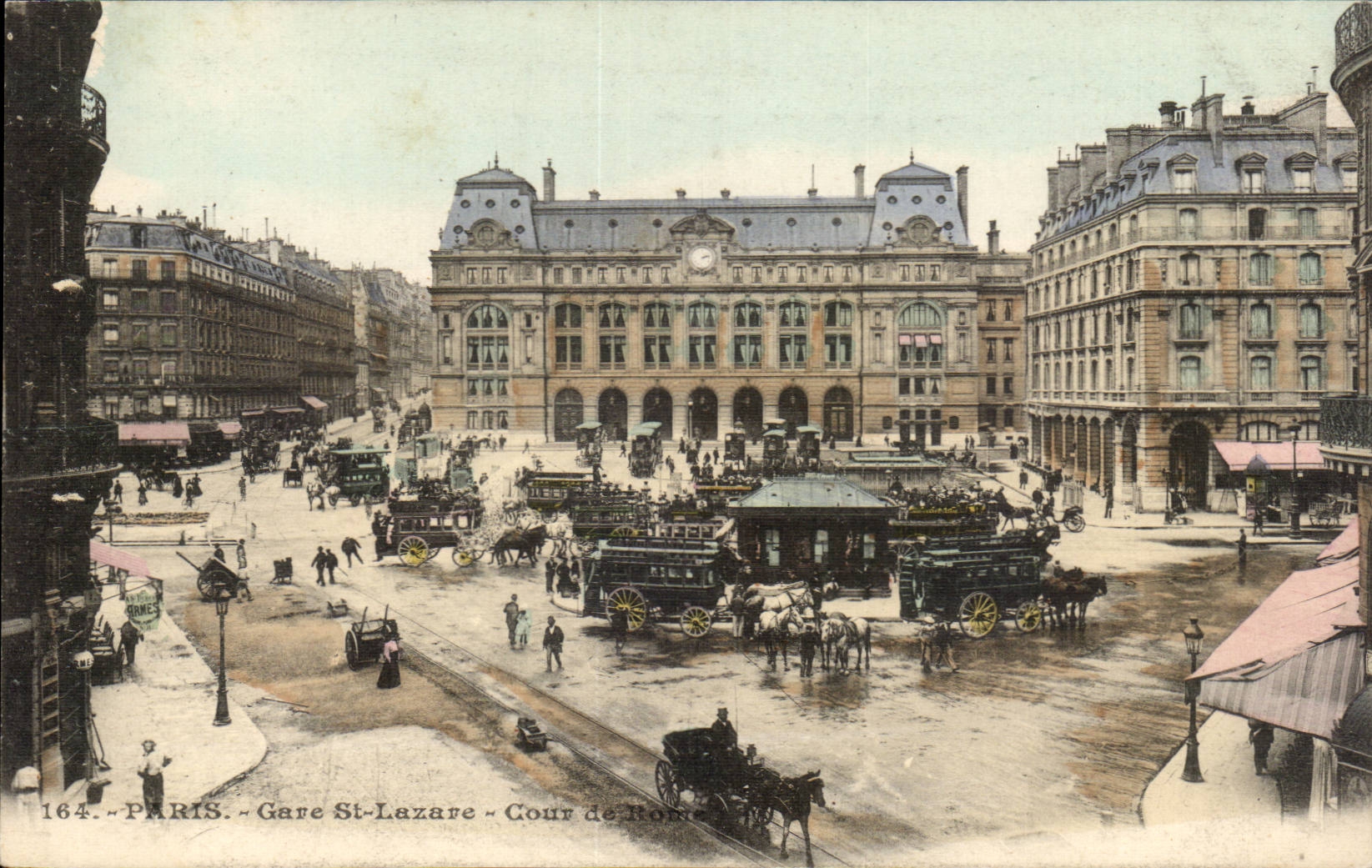 Paris 8 - Gare Saint Lazare - CPA 