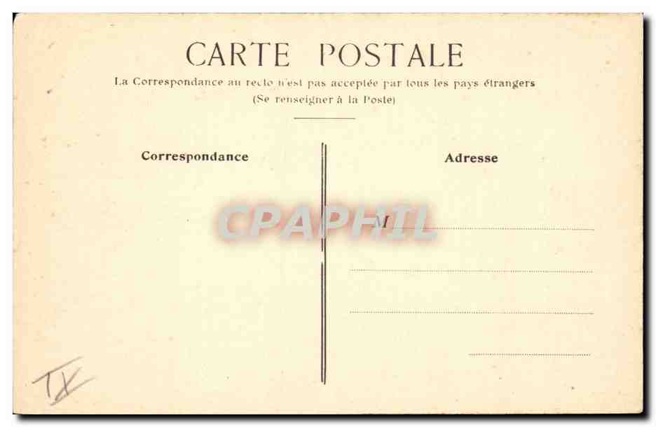 Paris 9 - Theatre Nationale de l'Opera - CPA  — Rückseite