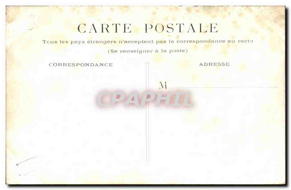 Paris 8 - Gare Saint Lazare - CPA  — Verso