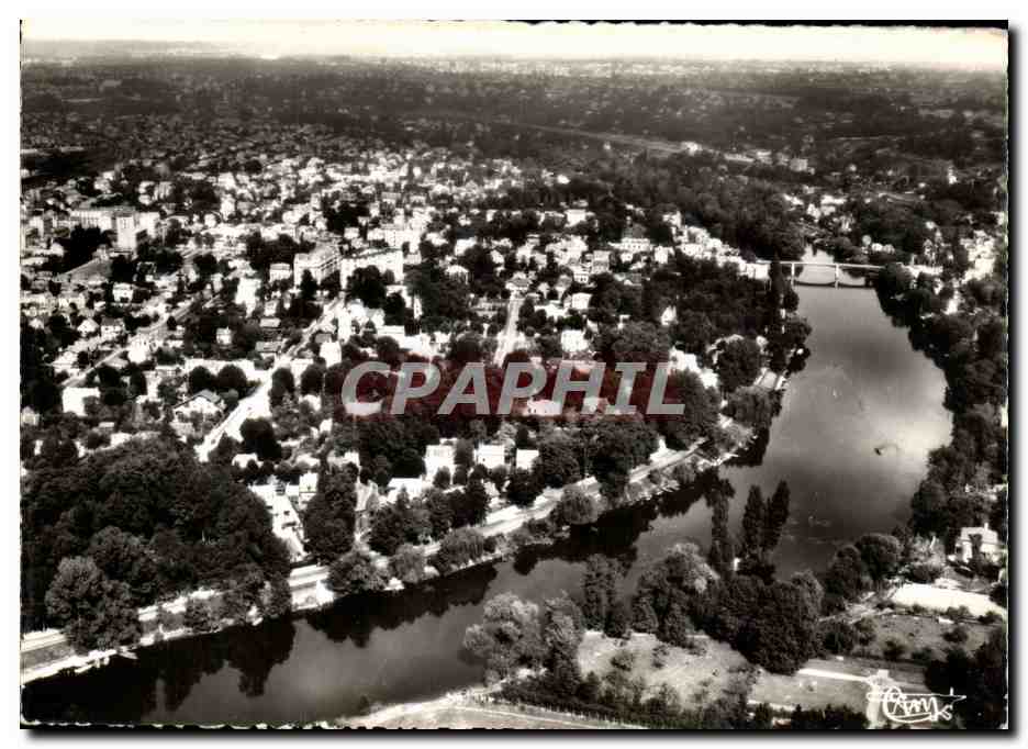La Varenne (Seine) — Vue générale et boucle de la Marne — Combier Imp. Nîcon