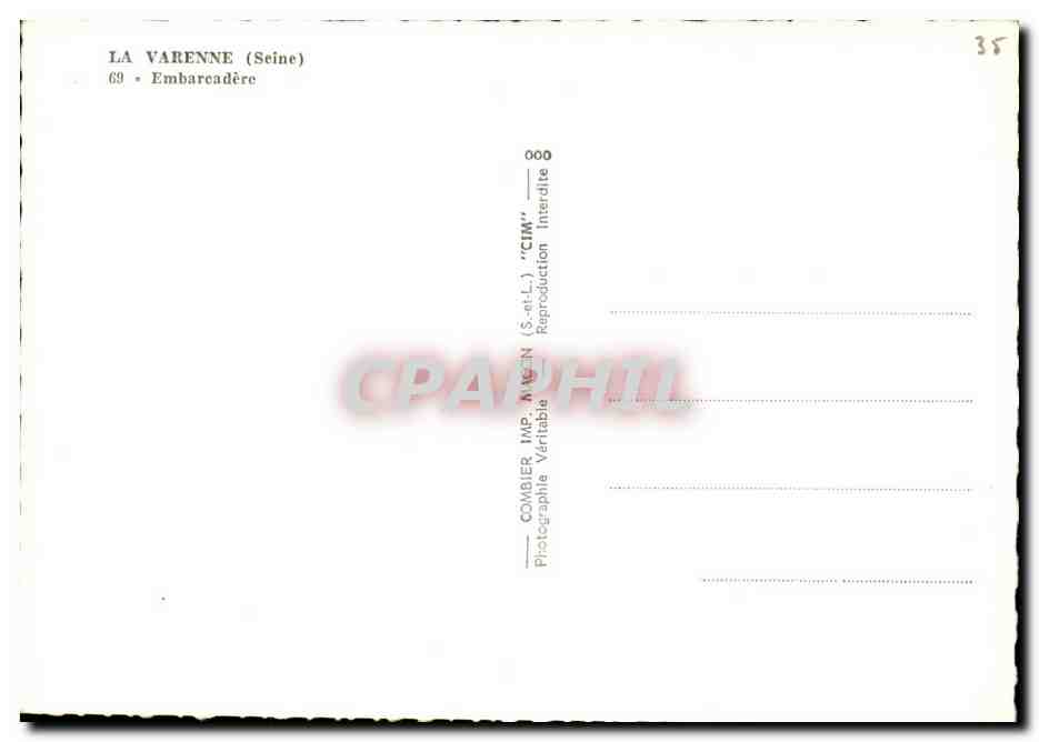 La Varenne (Seine) — Embarcadère — CIM — Reverso