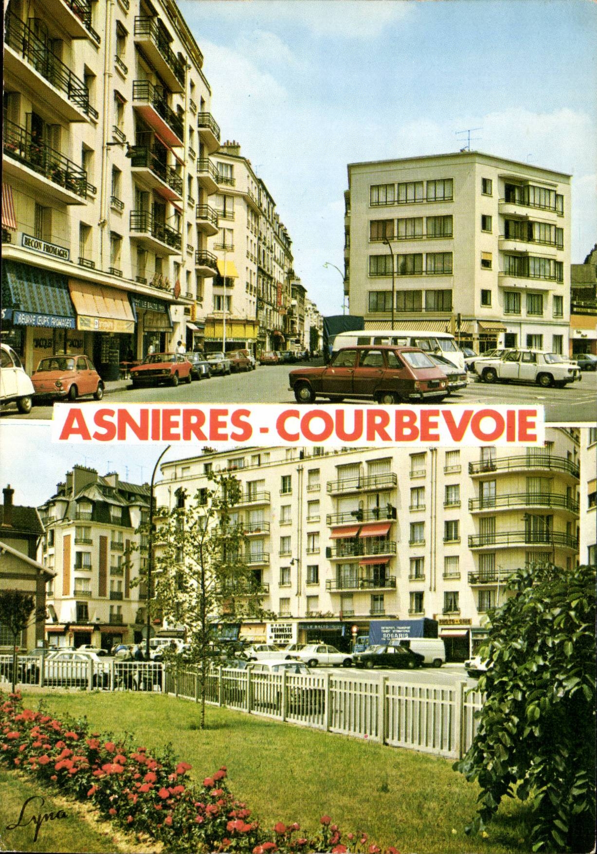 CPM Asnieres Courbevoie 