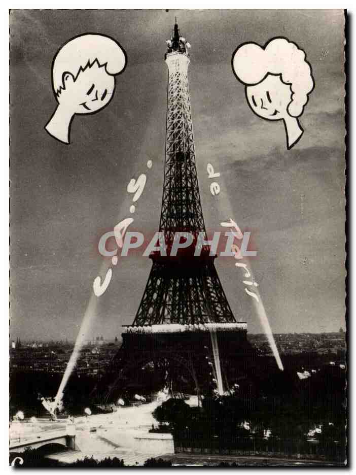 Paris CPM Tour Eiffel