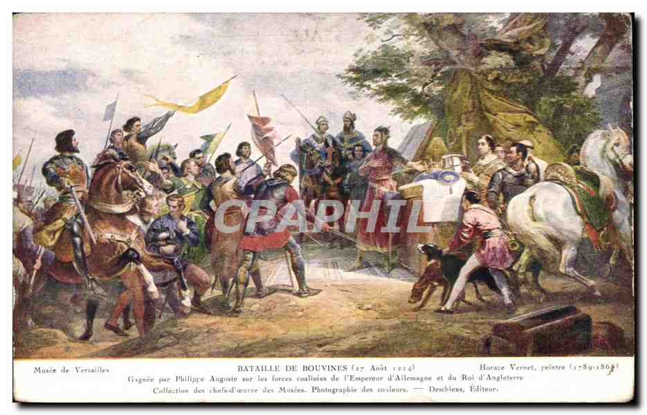 Versailles - Le Musee - Bataille de Bouvines - CPA 
