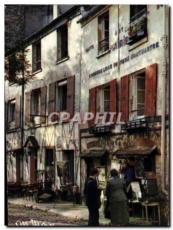 Paris 18 - Place du Tertre a Montmartre CPA 
