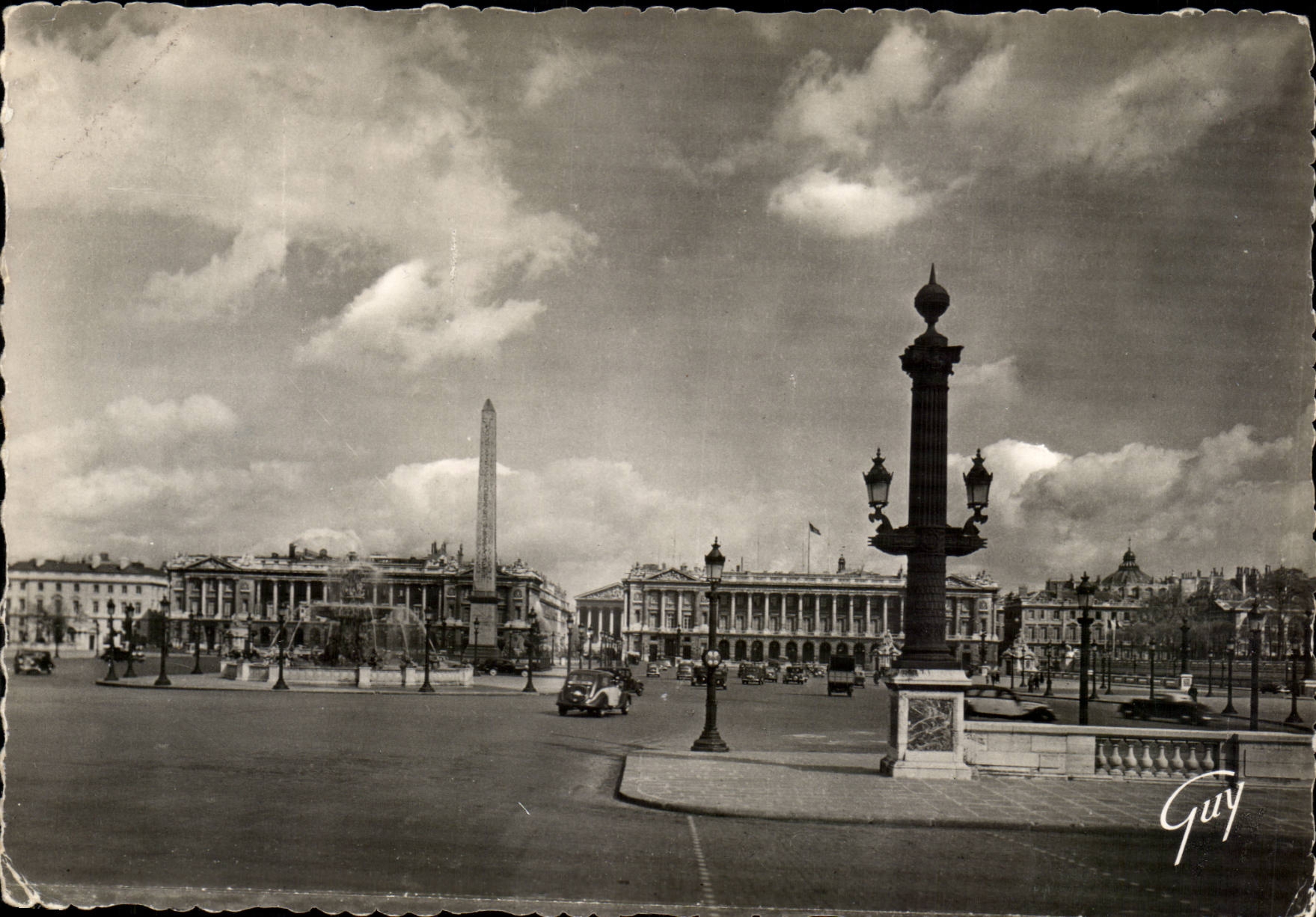 Paris 8 - Place de la Concorde - CPA 