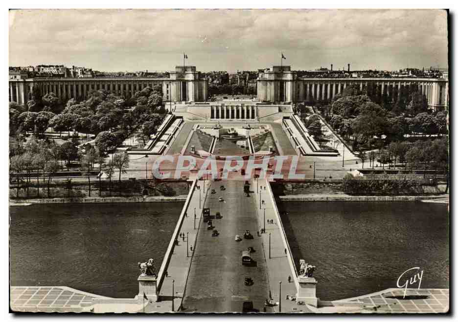 Paris 7 Pont D'Iena et le Palais de Chaillot - CPA 