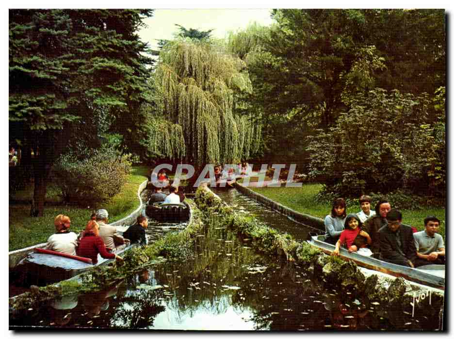 Paris - 16 - Bois de Boulogne - La Riviere Enchantee du Jardin d'Acclimation CPA 